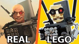 LEGO Skibidi Toilet Upgraded Scientist Skibidi Toilet Tutorial Building Animation