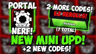 2 More New Codes & New Mini Update Patch  Anime Last Stand