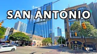 Downtown San Antonio Texas 4K Walking Tour #SanAntonio