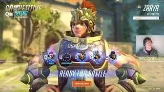 19K DMG TOP 500 ZARYA MAIN HARBLEU ZARYA OVERWATCH 2 SEASON 11