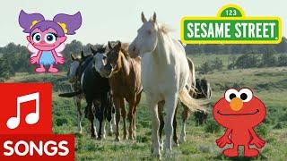 Sesame Street Dance Like a Horse  Animal Dance #5