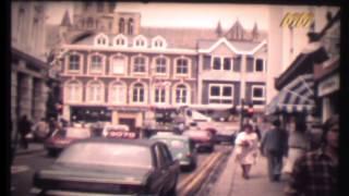 Truro and Falmouth Cornwall England 1977 old cine film