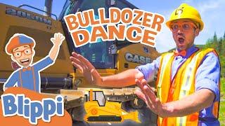 Blippis Bulldozer Dance  Educational Songs For Kids