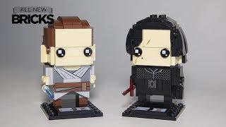 Lego BricksHeadz 41489 Rey and Kylo Ren Limited Edition Collectors Pack Speed Build