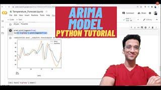 ARIMA Model In Python Time Series Forecasting #6