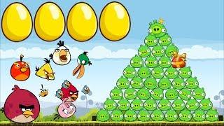 Angry Birds - BIRDS VS PIGGIES GOLDEN EGGS Walkthrough