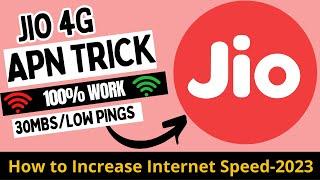 ஜியோ 4G Speed APN settings 2023  Jio New APN Trick  Jio Network Problem fix  Jio 2023 