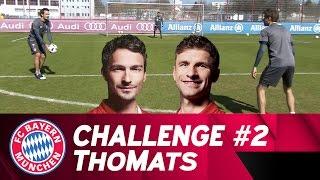 ThoMats #2  Two Touch Challenge  Müller vs. Hummels
