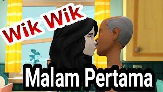 wik wik malam pertama - video kartun - kartun lucu