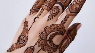 Eid  Special Mehndi designs for back hand and front Hand  @ruksharmehndiart1925