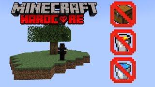 Sadece 1 Ağaçla Minecraft Hardcoreda 24 Saat Geçirdim