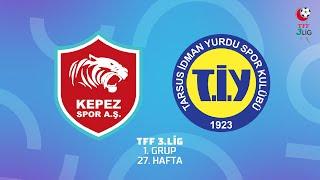 TFF 3. Lig 1. Grup  Kepezspor Futbol A.Ş - Tarsus İdman Yurdu