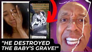 D.A.D.Dusty A$$ Dad Destroys Baby Headstone BW Pays Dad’s Child Support + Russel Simmons Exposed
