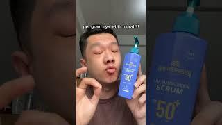 Sunscreen lokal paling jumbo? GEDE & PUAS  AMATERASUN UV SERUM