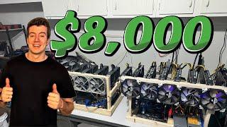 I Spent $8000 on GPU Mining 2024