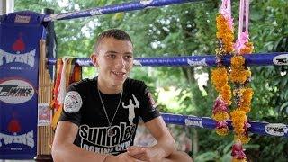 Interview with Scottish Pro Muay Thai Fighter Jordan Coe at Sumalee Boxing Gym