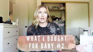 What I Bought for Baby girl #2 & Newborn Must Haves
