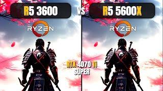 AMD Ryzen 5 3600 vs AMD Ryzen 5 5600x - 12 Games Tested
