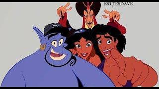 Aladdin 2019 - Prince Ali Will Smith 1992 Style ft. Robin Williams again.