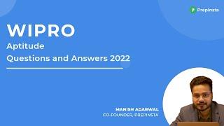 Wipro Aptitude Questions and Answers 2022