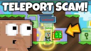 NEW TELEPORT SCAM SUCCESS 2021  Growtopia