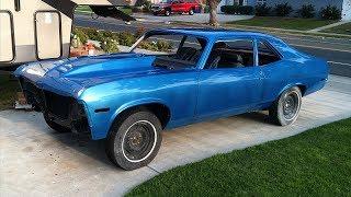 Father and Son 1971 Chevrolet Nova Vortec 350 Restoration Project