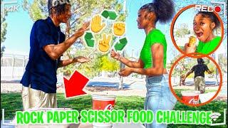 ROCKPAPERSCISSOR FOOD CHALLENGE