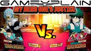 My Hero Ones Justice Gameplay - Shigaraki VS Midoriya