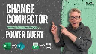 How to change the source data connector in Power Query  Excel Off The Grid