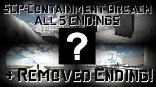 SCPContainment Breach ALL ENDINGS + Removed Ending & Full Credits  1080p 60FPS  1.3.11