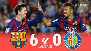 Barcelona 6 x 0 Getafe MSN Trio Show ● La Liga 1415 Extended Goals & Highlights ᴴᴰ