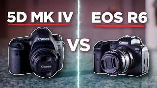 Canon 5D Mark IV vs. Canon R6 - Which should you buy in 2023