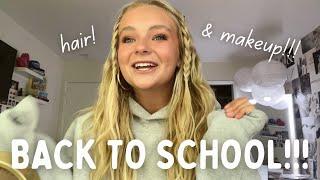 back to school hair & makeup tutorial   pressley