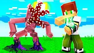 MINECRAFT BUT MY DEMODOGS FACE THE ALIENS OF BEN 10 