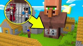 RAPTOR Y ACENIX en la PRISION DE ALDEANOS en MINECRAFT  MINECRAFT ROLEPLAY