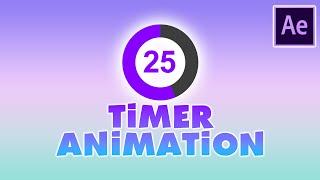 Easy Countdown Timer Animation in Adobe After Effects Tutorial