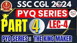 GK FOR SSC CGL 2024  PYQ SERIES PART 4  LEC-4  PARMAR SSC