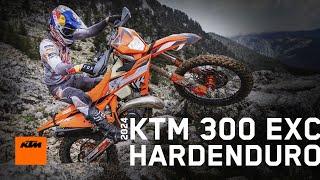 Take on the extreme with the 2024 KTM 300 EXC HARDENDURO  KTM