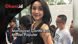 Mahasiswi Cantik Bak Model Populer