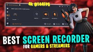 Easily RECORD Game Highlights at 4K 144 FPS - Best AI SCREEN RECORDER for ANY PC