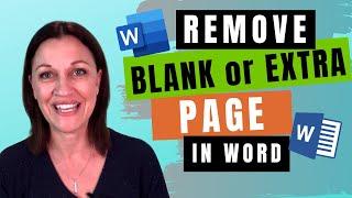 HOW TO delete extra page in Word document 5 quick fixes