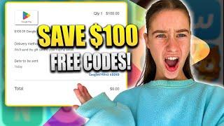 How YOU can get FREE Google Play Gift Cards EASY  Redeem Google Play Gift Card Codes For Free 