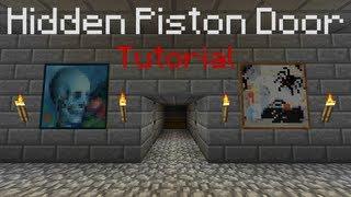 Fully Hidden 2x2 Piston Door