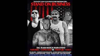 PWE - Stand on Business - Calvin Coco & Keith Smith vs. The Solution - August 3rd 2024 Full Match