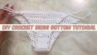 DIY CROCHET BIKINI BOTTOM TUTORIAL