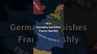 What if Germany punished France harshly after the Franco-Prussian War?  HOI4 Timelapse