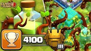 TH12 Trophy Pushing with Overgrowth Spells  Clash of Clans
