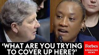 SHOCKING MOMENT John Kennedy Ted Cruz Have Epic Confrontation. With Laphonza Butler Democrats