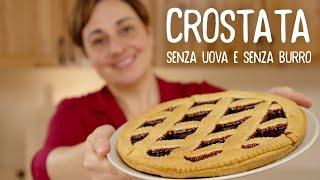 TART WITHOUT EGGS AND WITHOUT BUTTER Easy Recipe - Home Made by Benedetta Rossi