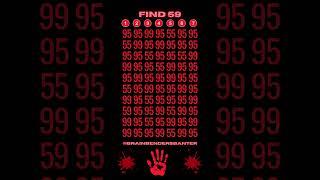 Can You Spot 59 in This MIND-BENDING Number Puzzle? #shorts